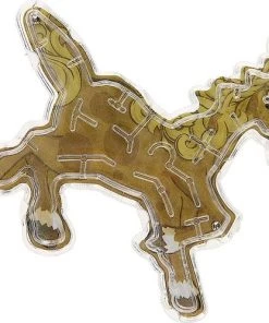 Lg-imports Geduldspel Doolhof Paard Junior 6 X 7 Cm Bruin