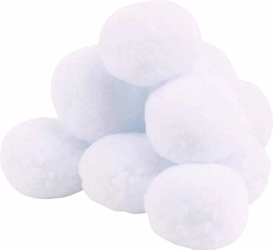 CGB Giftware CGB Indoor Snowballs Set Of 10 Fake Snowballs 4 CGB Giftware CGB Indoor Snowballs Set Of 10 Fake Snowballs - Afbeelding 2