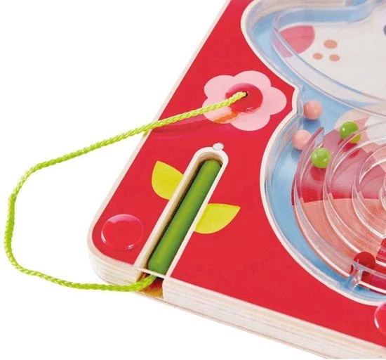 Hape A-mazing Pepe Doolhof Rood E1711 5 Hape A-mazing Pepe Doolhof Rood E1711 - Afbeelding 3