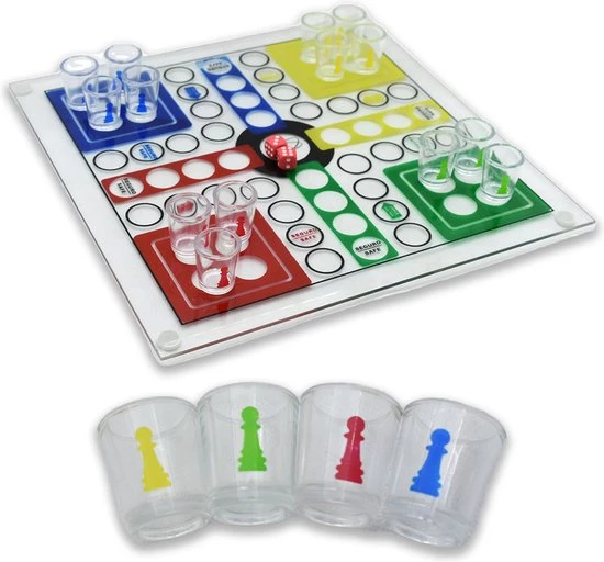 Spellenreuzen Drankspel Ludo - Bordspel - Gezelschapsspel Voor Volwassenen - Drinking Ludo 3 Spellenreuzen Drankspel Ludo - Bordspel - Gezelschapsspel Voor Volwassenen - Drinking Ludo