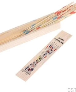 ESTARK® Mikado Spel - Houten Mikado Game - Luxe Edition - 42-delig - In Houten Kistje - Met Spelregels - 20CM - Spel Houten Stokjes - Gezelschapsspel - MIKADO 22 ESTARK® Mikado Spel - Houten Mikado Game - Luxe Edition - 42-delig - In Houten Kistje - Met Spelregels - 20CM - Spel Houten Stokjes - Gezelschapsspel - MIKADO -actiespellen Verkoop 550x514