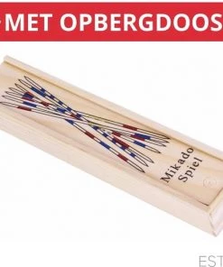 ESTARK® Mikado Spel - Houten Mikado Game - Luxe Edition - 42-delig - In Houten Kistje - Met Spelregels - 20CM - Spel Houten Stokjes - Gezelschapsspel - MIKADO 30 ESTARK® Mikado Spel - Houten Mikado Game - Luxe Edition - 42-delig - In Houten Kistje - Met Spelregels - 20CM - Spel Houten Stokjes - Gezelschapsspel - MIKADO -actiespellen Verkoop 550x515 3