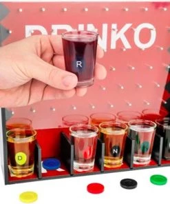 Femur® Drinko - Drank Spelletje - Gezelschapsspel - TikTok - Shotjes - Shot Spel -actiespellen Verkoop 550x517