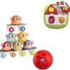 Chicco Bundel - Bowling Aapjes 2-in-1 Bowlingspel En Blikgooien & Puzzel 2-in-1 Huispuzzel