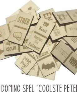 Stars 4 You Domino Spel Coolste Peter | Cadeau | Coolste Peter | De Liefste Ben Jij | Peter Vragen | Peter Worden | Origineel Cadeau