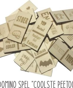 Stars 4 You Domino Spel Coolste Peetoom | Cadeau | Coolste Peetoom | De Liefste Ben Jij | Peter Vragen | Peter Worden | Peetoom Vragen | Peetoom Worden | Origineel Cadeau