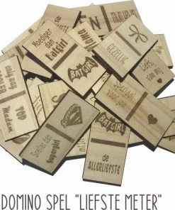 Stars 4 You Domino Spel Liefste Meter | Cadeau | Liefste Meter | De Liefste Ben Jij | Meter Vragen | Meter Worden | Origineel Cadeau