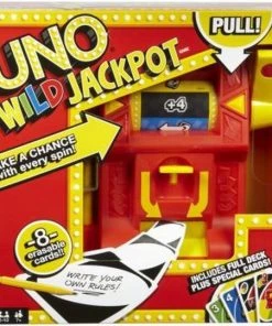 Mattel Games Spel Mattel UNO Jackpot Kaartspel -actiespellen Verkoop 550x541 1