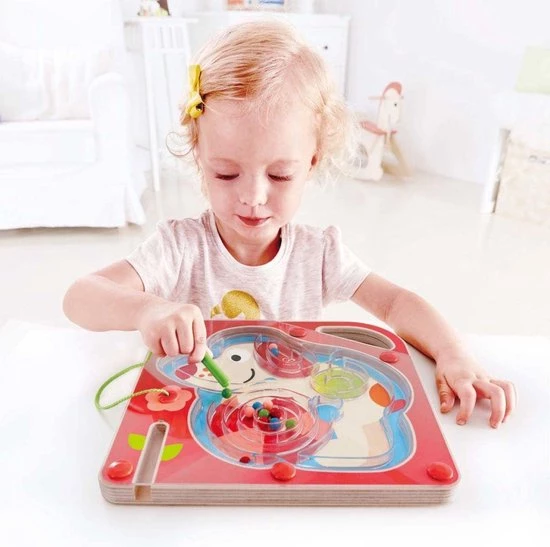 Hape A-mazing Pepe Doolhof Rood E1711 4 Hape A-mazing Pepe Doolhof Rood E1711 - Afbeelding 2