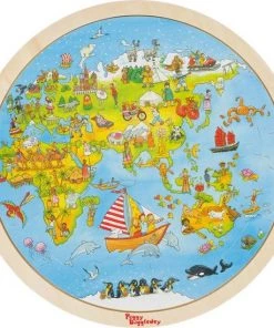 Goki Peggy Diggledey Puzzel Wereldreis, 57st. 10 Goki Peggy Diggledey Puzzel Wereldreis, 57st. -actiespellen Verkoop 550x549 2