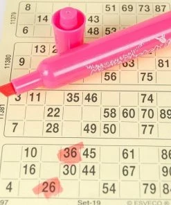 6996.10 Bingostiften 12 Stuks - Kleur: Roze -actiespellen Verkoop 550x550 110