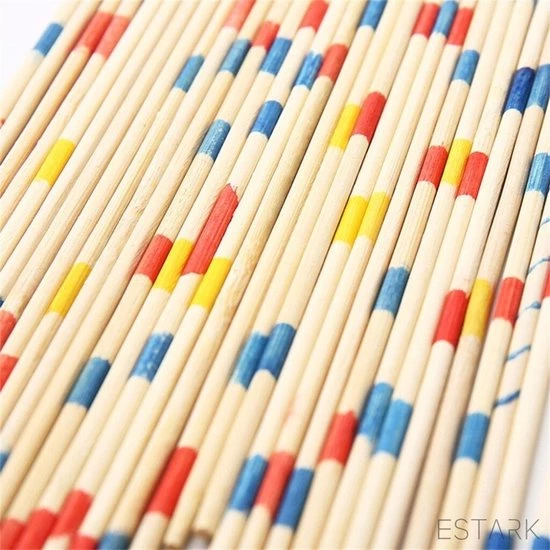 ESTARK® Mikado Spel - Houten Mikado Game - Luxe Edition - 42-delig - In Houten Kistje - Met Spelregels - 20CM - Spel Houten Stokjes - Gezelschapsspel - MIKADO 6 ESTARK® Mikado Spel - Houten Mikado Game - Luxe Edition - 42-delig - In Houten Kistje - Met Spelregels - 20CM - Spel Houten Stokjes - Gezelschapsspel - MIKADO - Afbeelding 4