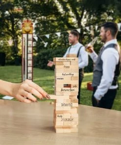 Bascuda Stapeltoren - Classic Editie - Houten Kubus -actiespellen Verkoop 550x550 129