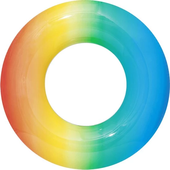 Bestway Zwemring Regenboog, 91cm 8 Bestway Zwemring Regenboog, 91cm - Afbeelding 6
