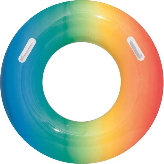 Bestway Zwemring Regenboog, 91cm 9 Bestway Zwemring Regenboog, 91cm - Afbeelding 7