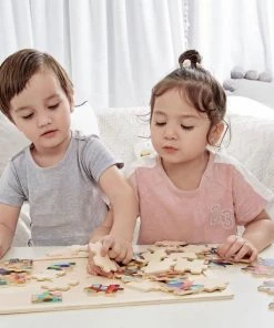 CLASSIC WORLD Houten Puzzel Animal City 48 St. -actiespellen Verkoop 550x550 152