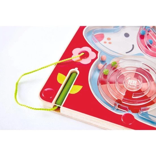 Hape A-mazing Pepe Doolhof Rood E1711 9 Hape A-mazing Pepe Doolhof Rood E1711 - Afbeelding 7