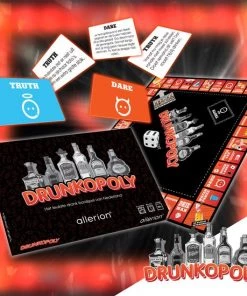 Allerion? Allerion Drunkopoly Time To Get Drunk Drankspel Monopoly Bordspel 8 Personen Inclusief Cocktail Speelkaarten -actiespellen Verkoop 550x550 23