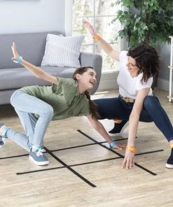 Kikkerland Tic Tac Twist - Actiespel - 2 Personen - Boter Kaas En Eieren -actiespellen Verkoop 550x550 4