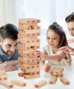 Relaxdays Vallende Toren XL - Houten Toren Spel 54 Cm - Stapeltoren Bruiloft - Wiebeltoren 14 Relaxdays Vallende Toren XL - Houten Toren Spel 54 Cm - Stapeltoren Bruiloft - Wiebeltoren -actiespellen Verkoop 550x550 5