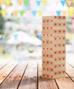 Relaxdays Vallende Toren XL - Houten Toren Spel 54 Cm - Stapeltoren Bruiloft - Wiebeltoren 18 Relaxdays Vallende Toren XL - Houten Toren Spel 54 Cm - Stapeltoren Bruiloft - Wiebeltoren -actiespellen Verkoop 550x550 6