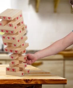 Relaxdays Vallende Toren XL - Houten Toren Spel 54 Cm - Stapeltoren Bruiloft - Wiebeltoren 20 Relaxdays Vallende Toren XL - Houten Toren Spel 54 Cm - Stapeltoren Bruiloft - Wiebeltoren -actiespellen Verkoop 550x550 7