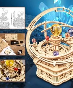 By Marnifique 3D Houten Puzzel - Sterrennacht Bouwpakket - Draaibaar - Houten Sterrennacht - Volwassenen -actiespellen Verkoop 550x550 88