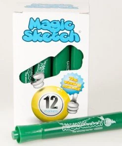 actiespellen Verkoop 34 6996.07 Bingostiften 12 Stuks - Kleur: Groen