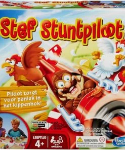 actiespellen Verkoop 5 Hasbro Stef Stuntpiloot - Bordspel