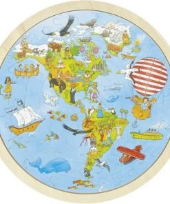 Goki Peggy Diggledey Puzzel Wereldreis, 57st. 13 Goki Peggy Diggledey Puzzel Wereldreis, 57st. -actiespellen Verkoop 550x551 5