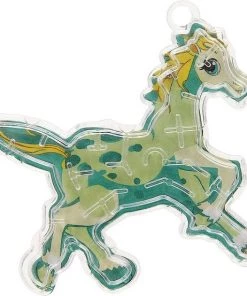 Lg-imports Geduldspel Doolhof Paard Junior 6 X 7 Cm Donkergroen