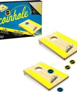 Hasbro Coinhole - Gezelschapsspel Het Partyspel Voor Op Tafel! - Het Munten Stuiter Partyspel Voor Op Tafel - Zie Video In De Verkoop Pagina