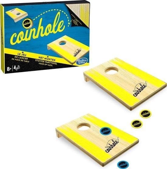 Hasbro Coinhole - Gezelschapsspel Het Partyspel Voor Op Tafel! - Het Munten Stuiter Partyspel Voor Op Tafel - Zie Video In De Verkoop Pagina 3 Hasbro Coinhole - Gezelschapsspel Het Partyspel Voor Op Tafel! - Het Munten Stuiter Partyspel Voor Op Tafel - Zie Video In De Verkoop Pagina