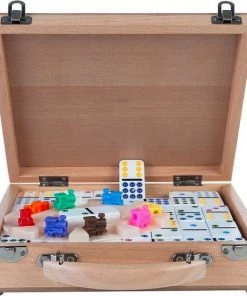 Longfield Domino Mexican Train -actiespellen Verkoop 550x562 1