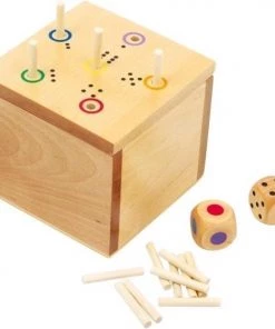 Small Foot Company Small Foot - Dice Game In A Box "6 Out"