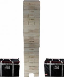 Ubergames Mega Super Stapel-tower Tot 250 Cm Hoog - Hardhout Top Kwaliteit Klasse En Geweldig -actiespellen Verkoop 550x563 1