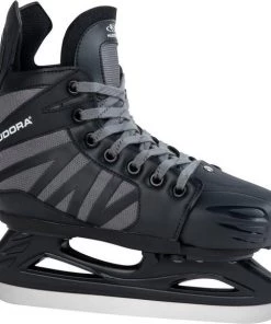 Hudora Power Play IJshockeyschaatsen Zwart, Maat 36-39 Afmeting Verpakking: 38 X 34 X 11 Cm, Verstelbaar Maat 36-39