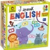 Ludattica Spellen: I SPEAK ENGLISH - Montessori Methode 22,5x22,5x9cm, Met 36 Kaarten En Didactische Gids, 4+ -actiespellen Verkoop 550x580 1