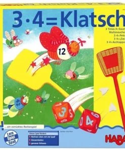 Haba Spel - 3 X 4 = Pets (Duitse Verpakking Met Nederlandse Handleiding) -actiespellen Verkoop 550x580 3