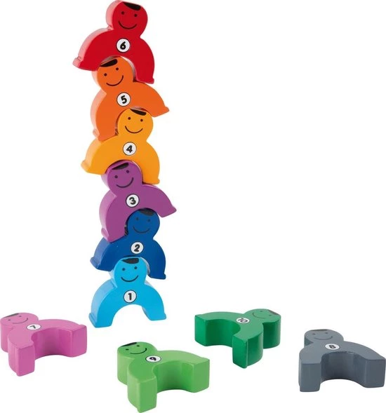 Small Foot Company Small Foot - Number Stacking Figures 3 Small Foot Company Small Foot - Number Stacking Figures
