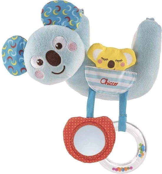Chicco Bundel - Bowling Aapjes 2-in-1 Bowlingspel En Blikgooien & Rammelaar Koalabeer - Te Bevestigen Aan Kinderwagen 10 Chicco Bundel - Bowling Aapjes 2-in-1 Bowlingspel En Blikgooien & Rammelaar Koalabeer - Te Bevestigen Aan Kinderwagen - Afbeelding 8