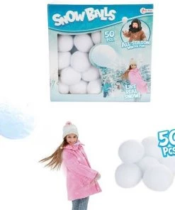 Toi Toys BV Toi Toys - Snow Balls 50 Stuks - Super Sneeuwballen