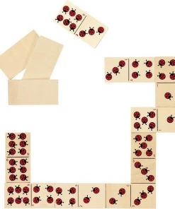 Goki Domino Lieveheersbeestjes 28 Blokjes