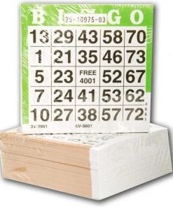 Diverse Bingokaarten 500 Stuks