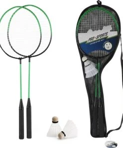 Toi-Toys Pro Sports Badmintonset Met 2 Shuttles In Tas (62856A)