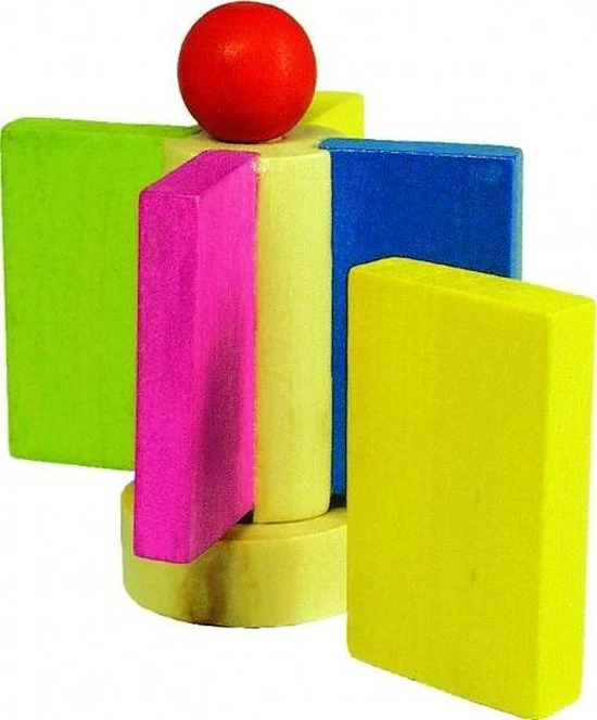 Goki Houten Domino Rally 247-Delig 4 Goki Houten Domino Rally 247-Delig - Afbeelding 2