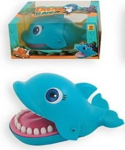 JIN Spel Biting Dolfijn Blauw