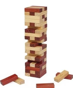 Dal Negro Behendigheidsspel Stapeltoren Hout 61-delig