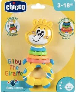 Chicco Bundel - Bowling Aapjes 2-in-1 Bowlingspel En Blikgooien & Rammelaar Multi-Activiteitsratel Gilby De Giraffe -actiespellen Verkoop 550x696 1