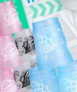 12 Pack QIYI Kinder Sportstapelen Bekers-Quick Stacks Cups - Speed Training Game Uitdaging- Competitie Party Speelgoed + Gratis OpbergTas-7.6*9.3cm - Mat Doorschijnend - Zwart -actiespellen Verkoop 550x713 1